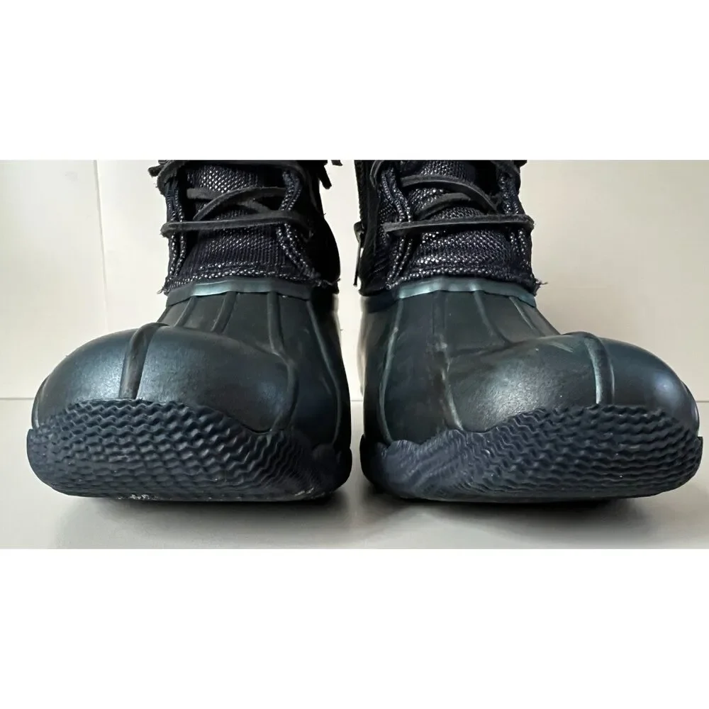 Sperry Saltwater Iridescent Duck Boots. Size 7 (women)